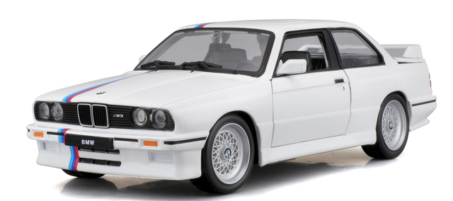 BMW M3 E30 weiss 1:24 Bburago