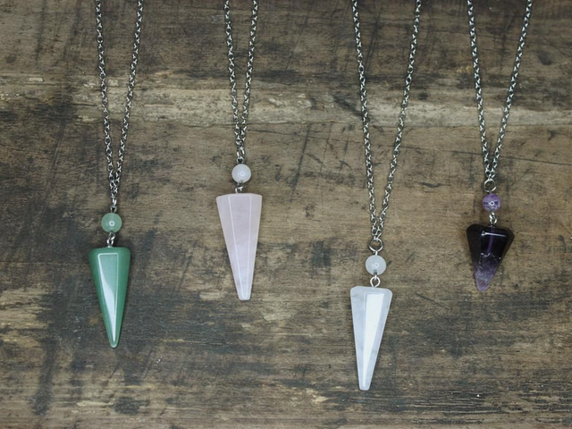 Stein Pendel Kette [K0050]