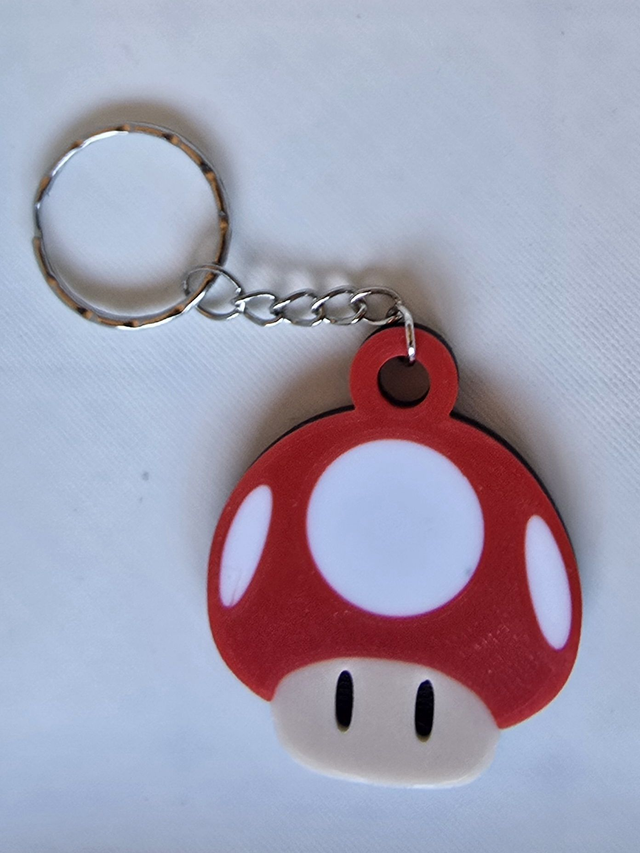 Porte clé champignon Mario