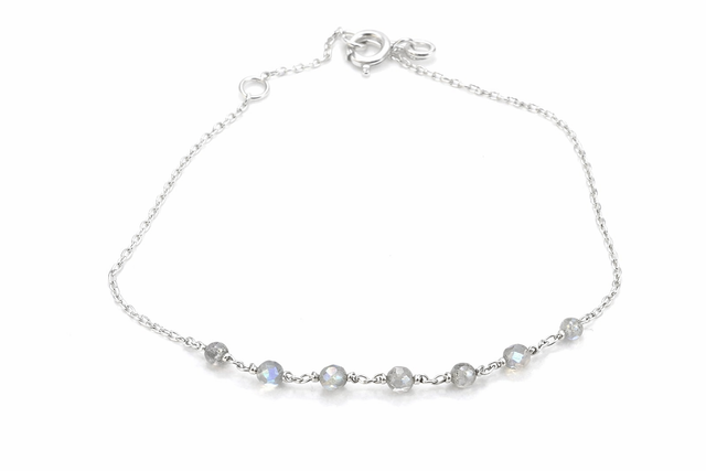 Bracelet "Aura de Labradorite" – Argent 925