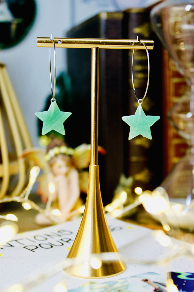 BO Créoles Ma bonne étoile - collection Poussières d'Étoiles