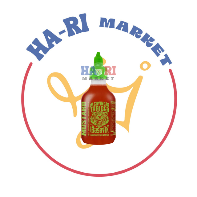 Sriracha Hot Chilli Sauce Mustard 200ml