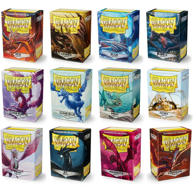 Dragon Shield - 100 Standard Size Card Sleeves (Magic, Altered)