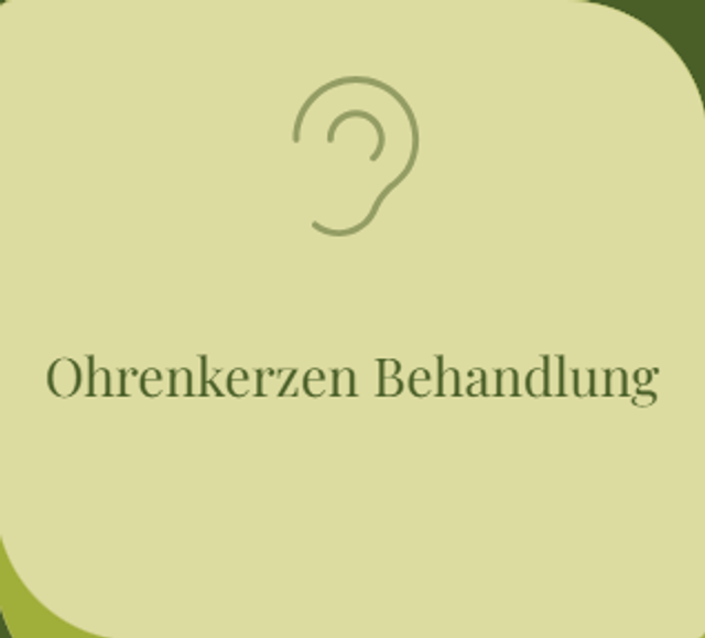 Ohrenkerzenbehandlung