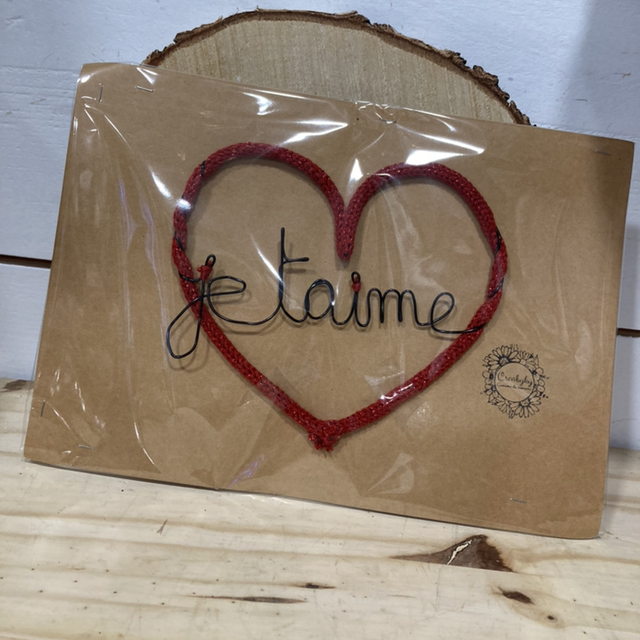 Coeur « je t’aime »