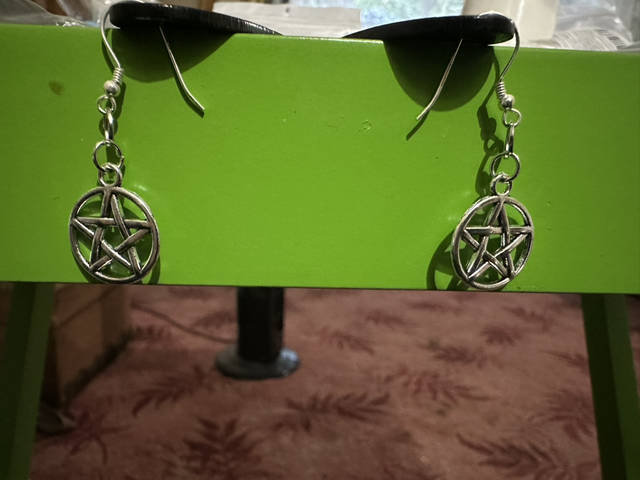 Pentagram Earrings 