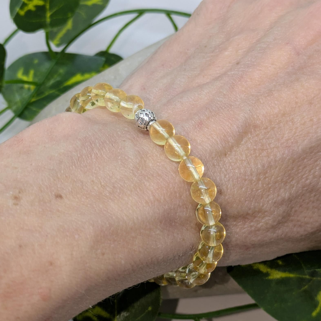 Bracelet "Citrine" 6mm BR-010