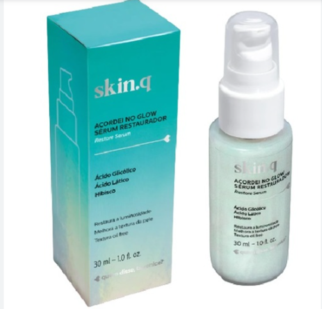 Skin. q Acordei no Glow Sérum Restaurador Quem Disse Berenice? 30ml-1.0 fl.oz.