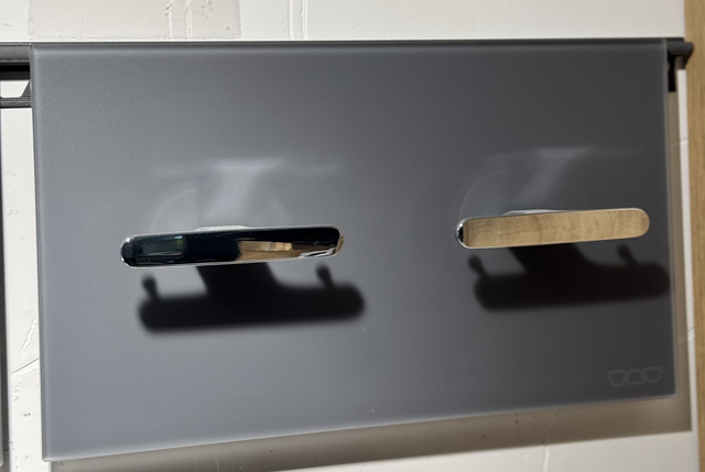 Schlüter ALE400HDA ARCLINE-BAK Handtuchhaken Glas darkanthrazit E400