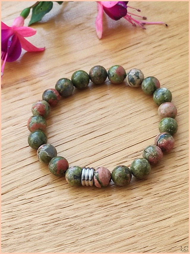Bracelet Margot - Unakite