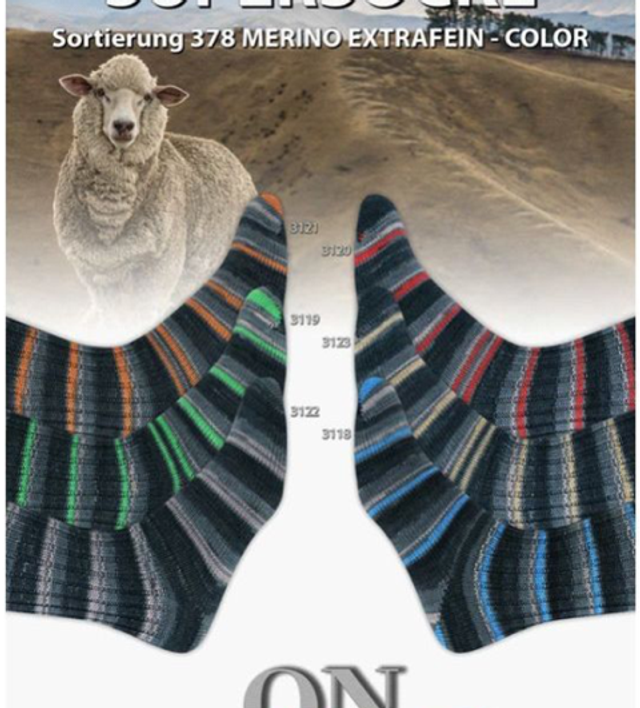 Merino Extrafein Sort. 378