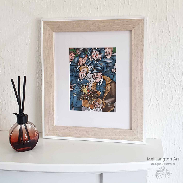 Kipper The Tortoise Mascot Limited Edition Giclée