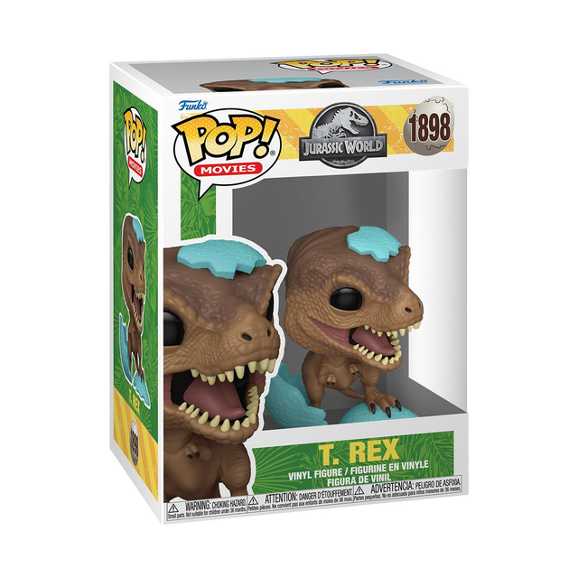 Funko Pop! Movies: Jurassic World - T. Rex (Blue Egg)