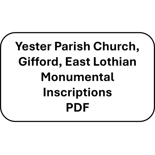 Yester Parish Church, Gifford, East Lothian (PDF)