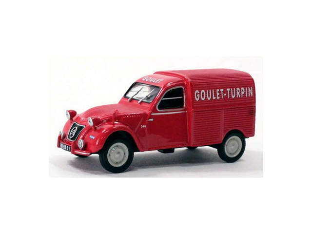CITROËN 2CV AZU publicitaire GOULET TURPIN Eligor 101462 1/43