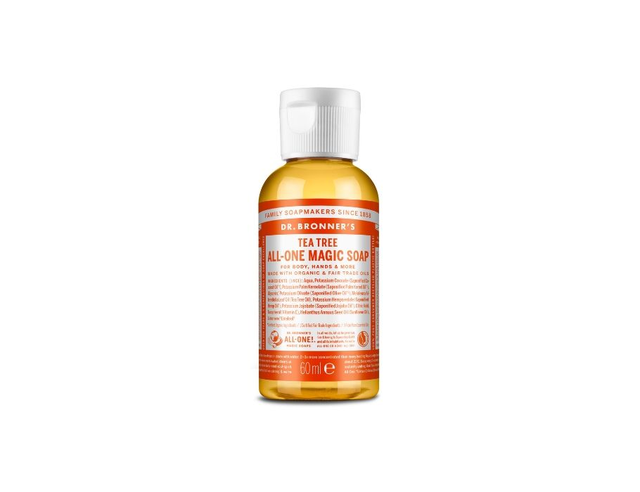 [Dr. Bronner's] Vloeibare Zeep - Pure Castile - Tea Tree - 60 ml