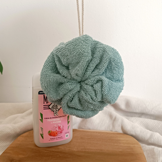 Fleur de douche lavable