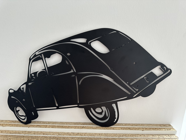 2CV vue arriére