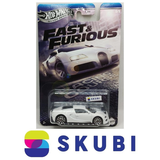 Bugatti Veyron Fast & Furious 5/5 Hot Wheels Silver Series