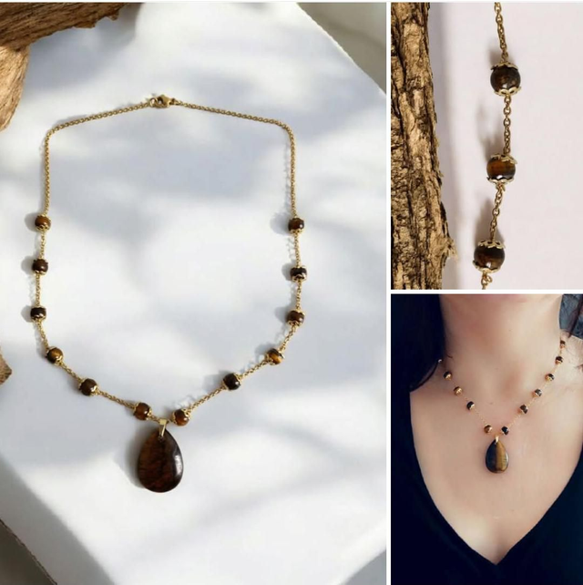 Collier Oeil de Tigre 