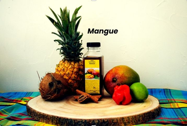 Sirop Artisanal pour Punch – Mangue Déshydratée Réhydratée