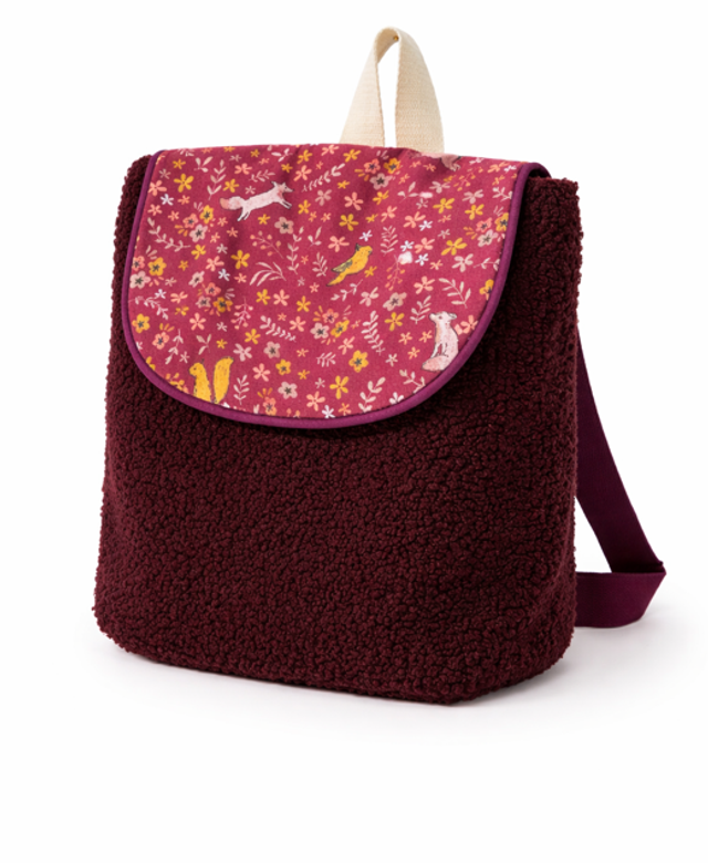 Sac à dos pour enfants bouclette modèle « forêt améthyste »