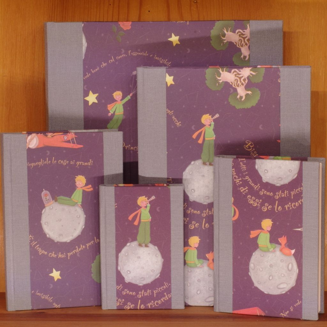 Rubriche Grigio Azzurro Piccolo Principe