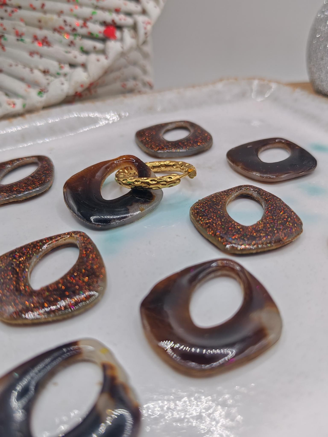 Choupettes Marine réversibles marron