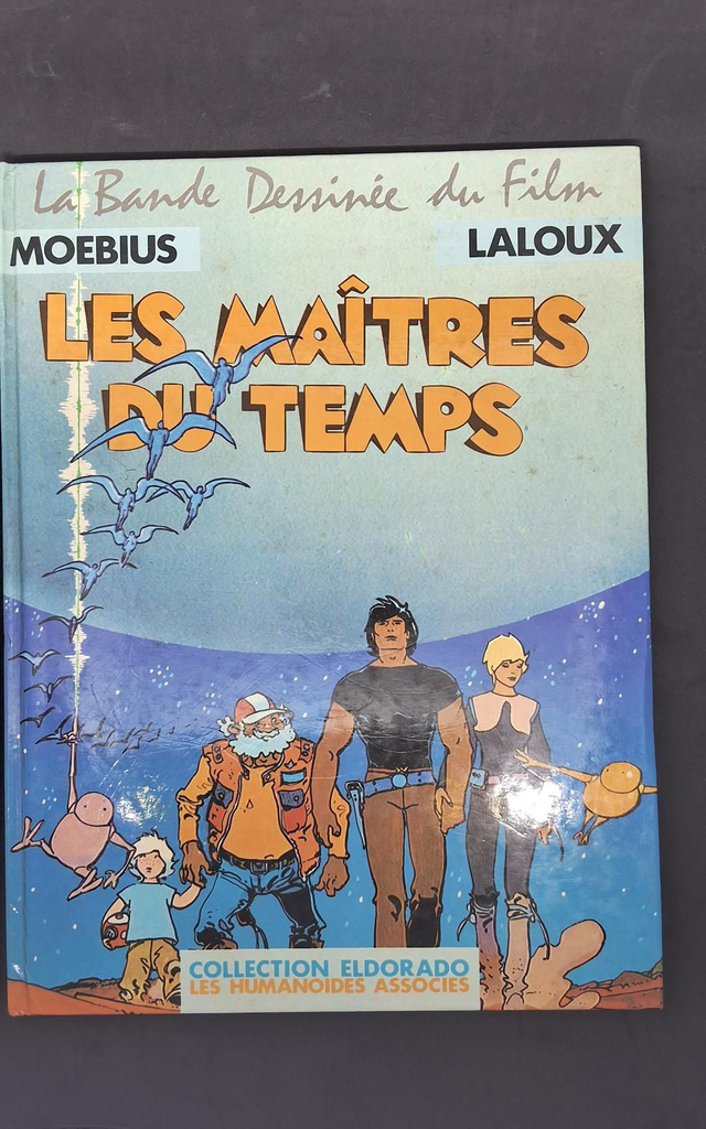 Bande dessinée les maîtres du temps 