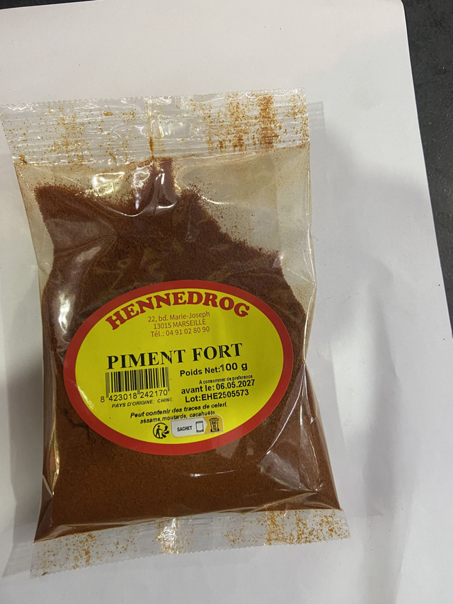 PIMENT FORT 100g - HENN