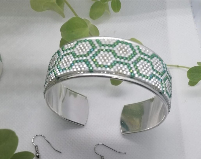 Labyrinthe vert foncé 