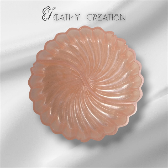 Vide poche rose orangé 