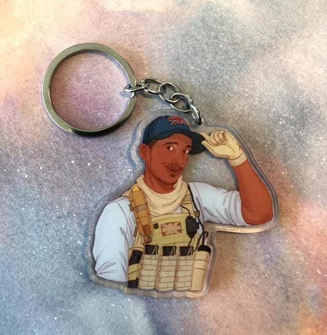 CoD - Gaz Keychain-K6