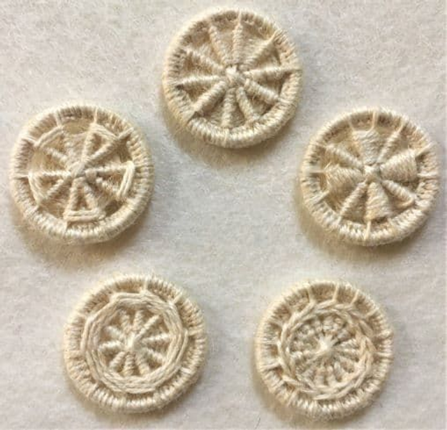 Multiple Style Dorset Button Kit, Natural (Plant fibre)