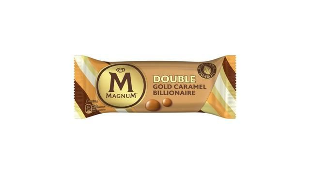 Magnum Double Gold Caramel Billionaire 71g Biscuit