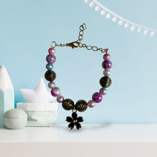 Armband Blume