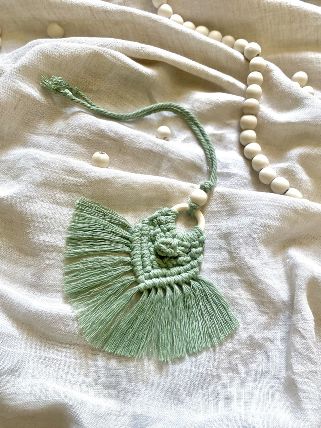 Mini-suspension collection Savana - vert d'eau