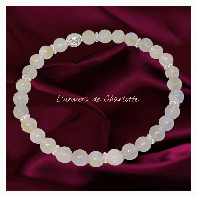 Bracelet "Labradorite" 6mm BR-039