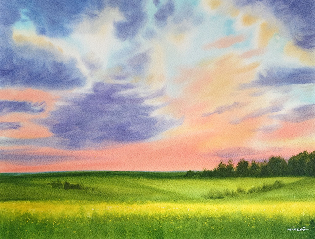 Inicio de primavera - 31 x 41 cm 