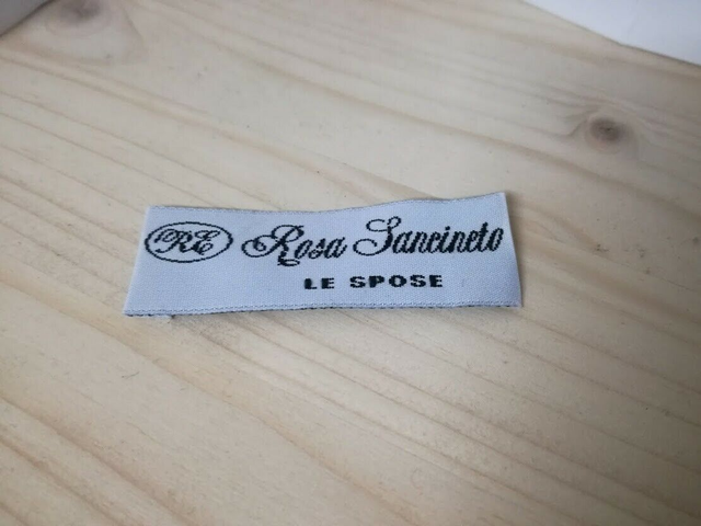 Etichette tessute abbigliamento mm. 15X60 mm. *Paga in 3 rate con Klarna o carta PayPal *  IVA inclusa