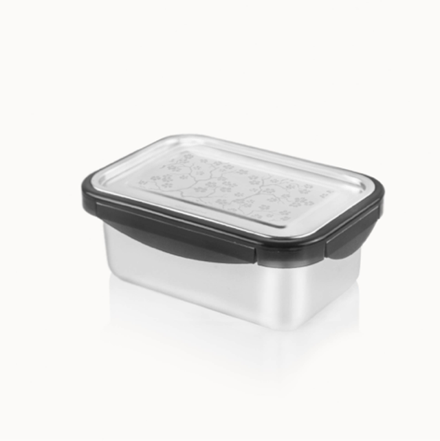 Boîte Repas Micro Ondes Foody Inox - 1000 ml - Gaspajoe