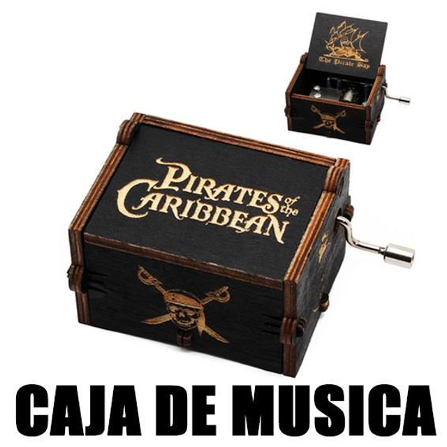 CAJA DE MUSICA MANUAL PIRATAS DEL CARIBE