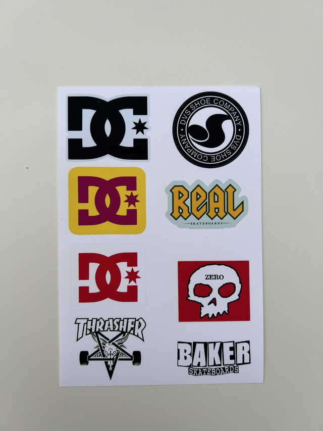 Stickers mix - skateboard 