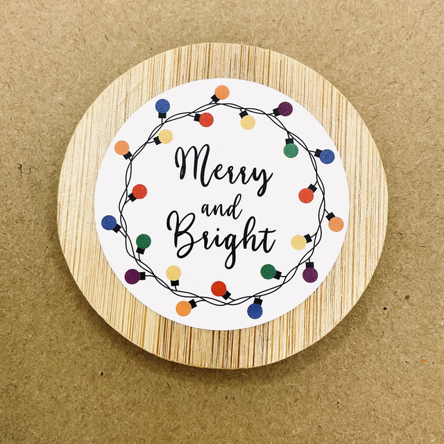 Bottle opener and fridge magnet. Christmas design. Stocking filler.