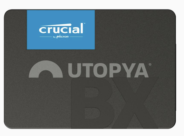 Disc dur - CRUCIAL SSD SATA 2.5'' BX500 (500Go)