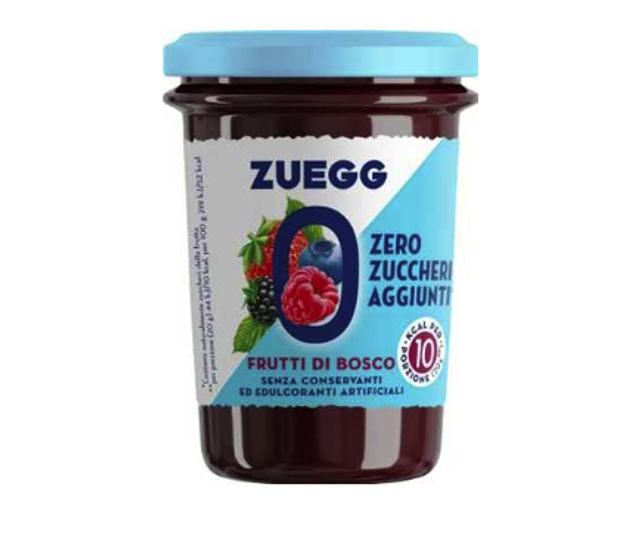 Zuegg - Cukormentes Erdei gyümölcs lekvár 220g