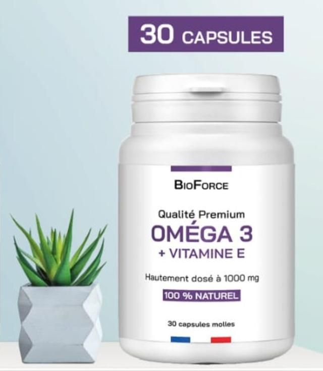 OMEGA3 + VITAMINE E (30caps)
