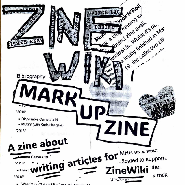 Zine Wiki Mark up Zine