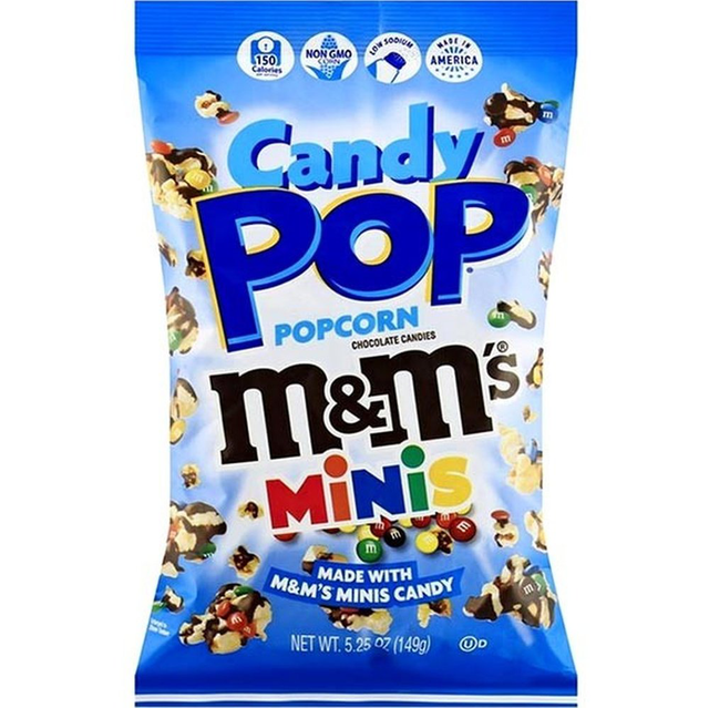 Candy Pop Popcorn M&M's Minis – 149g