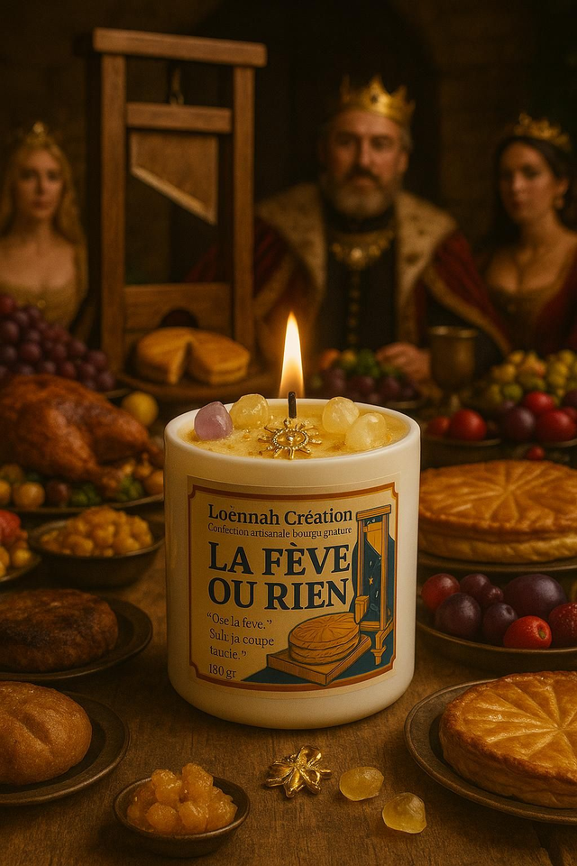 Bougie Galette des rois 